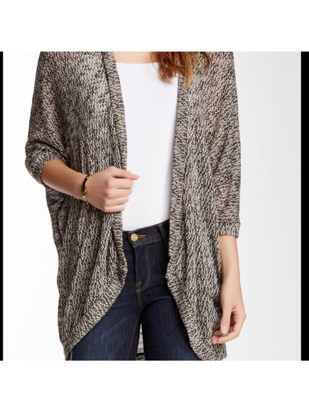 Painted Threads Marled Knit Elizabeth Cardigan XS